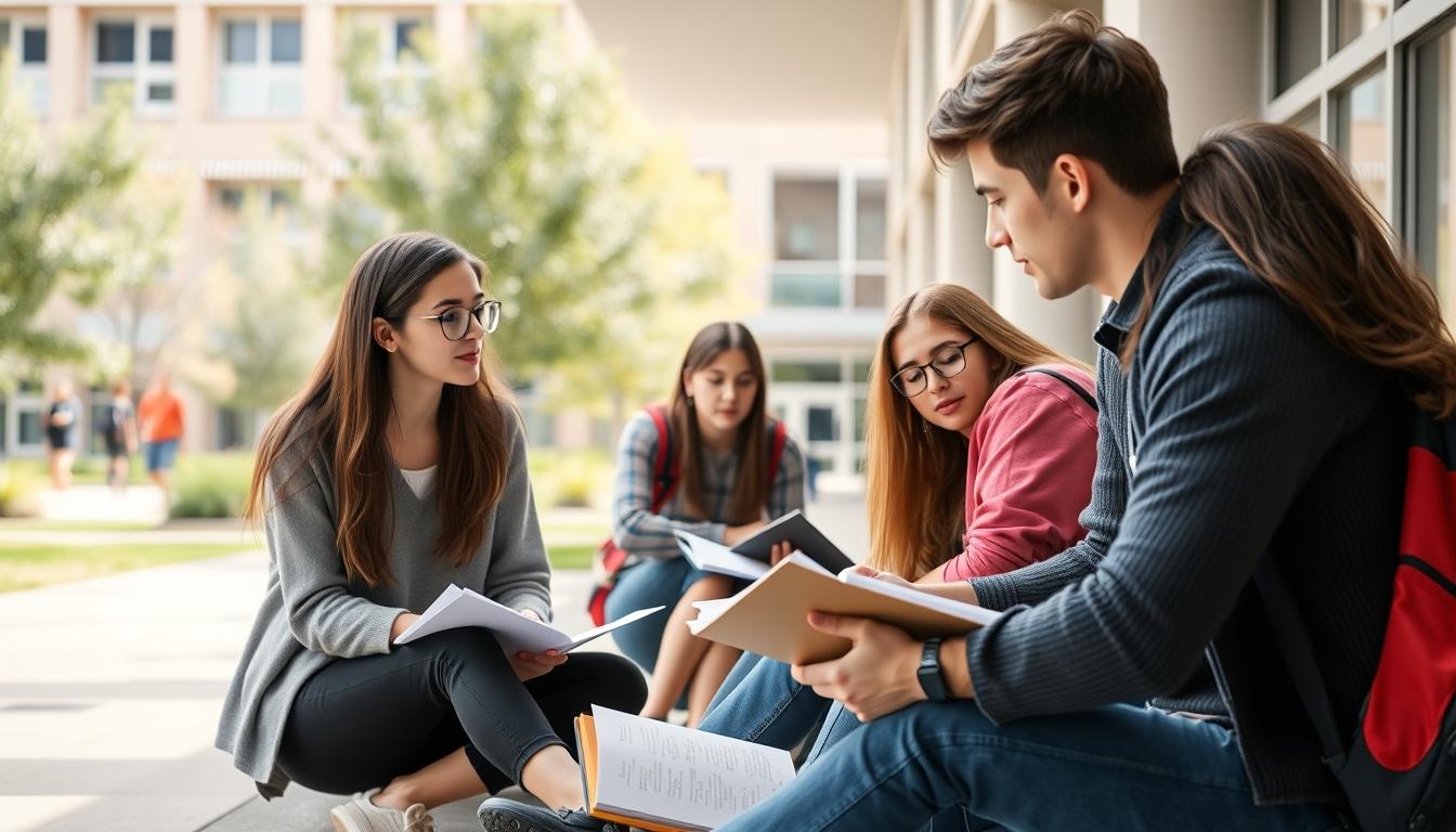 Digital learning platform with online study materials